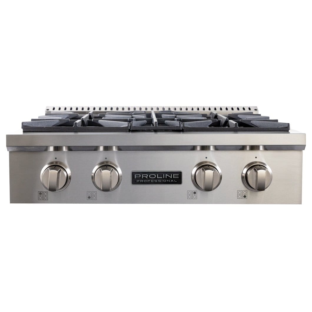 Proline PLST 30 in. Gas Cooktop — Stainless Steel