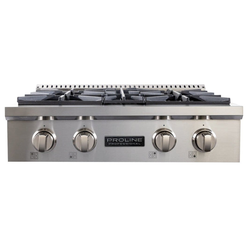 Proline PLST 30" Gas Rangetop - Stainless Steel - View 1