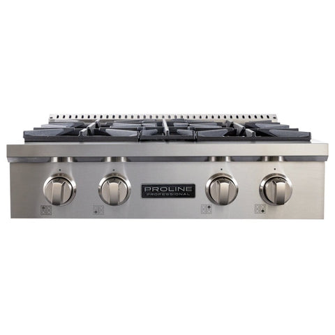 Proline PLST 30 in. Gas Cooktop — Stainless Steel