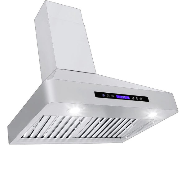 Enhance your kitchen with the Proline PLJW 130 range hood by ProlineRangeHoods.com, featuring a sleek finish & 1200 CFM.