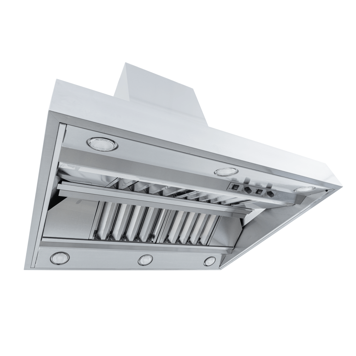 Proline ProVI Ducted Island Range Hood, Variable CFM 36