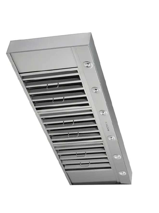 Proline Range Hoods Home & Garden > Kitchen & Dining > Kitchen Appliances > Range Hoods 52 inches Wide Proline Vortex Insert Range Hood, Customizable 600–1200 CFM Blower Options, Easy Install, Sealed LED Lighting