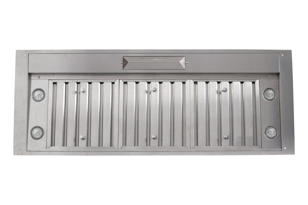 Proline Range Hoods Home & Garden > Kitchen & Dining > Kitchen Appliances > Range Hoods Range Hood Insert/Liner, 15, 18 or 21 inch Deep Options, Ducted, 600/1200 CFM, Stainless Steel | Proline PLJL Hurricane