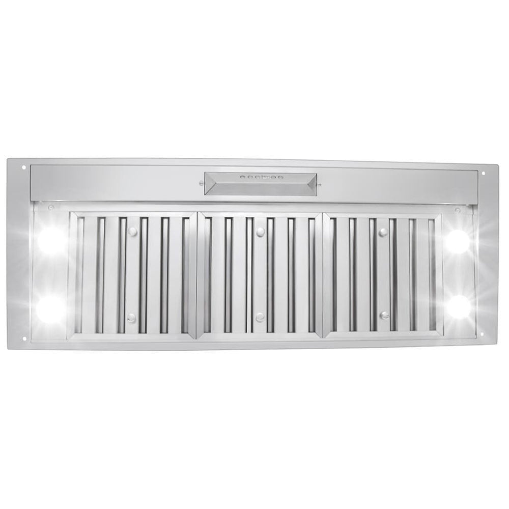 Proline Range Hoods Home & Garden > Kitchen & Dining > Kitchen Appliances > Range Hoods Range Hood Insert/Liner, 15, 18 or 21 inch Deep Options, Ducted, 600/1200 CFM, Stainless Steel | Proline PLJL Hurricane
