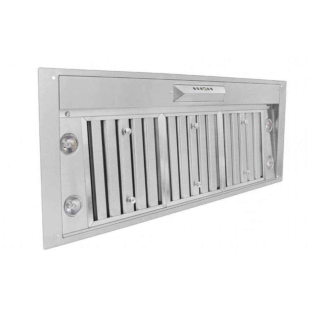 Proline Range Hoods Home & Garden > Kitchen & Dining > Kitchen Appliances > Range Hoods Range Hood Insert/Liner, 15, 18 or 21 inch Deep Options, Ducted, 600/1200 CFM, Stainless Steel | Proline PLJL Hurricane