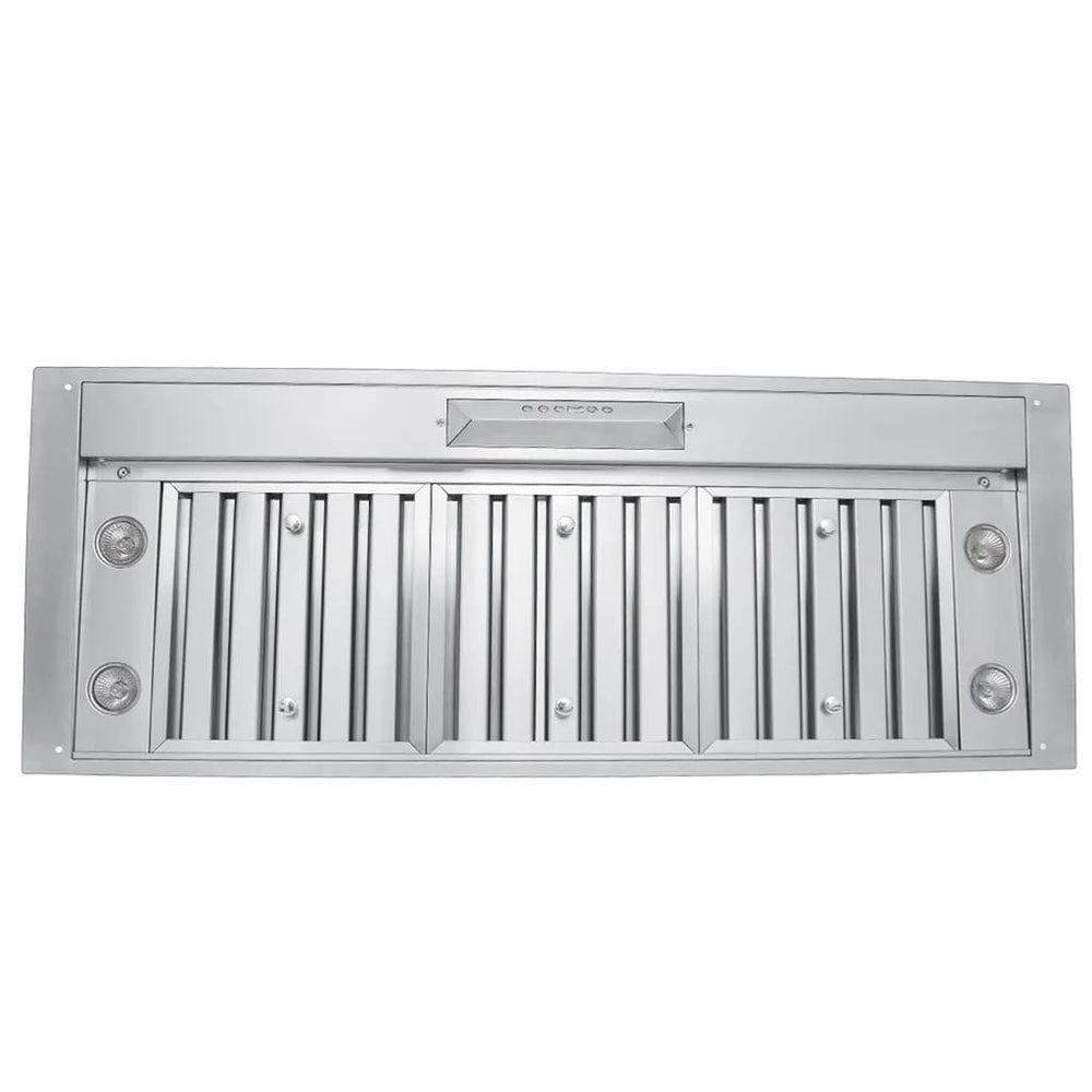 Proline Range Hoods Home & Garden > Kitchen & Dining > Kitchen Appliances > Range Hoods Range Hood Insert/Liner, 15, 18 or 21 inch Deep Options, Ducted, 600/1200 CFM, Stainless Steel | Proline PLJL Hurricane