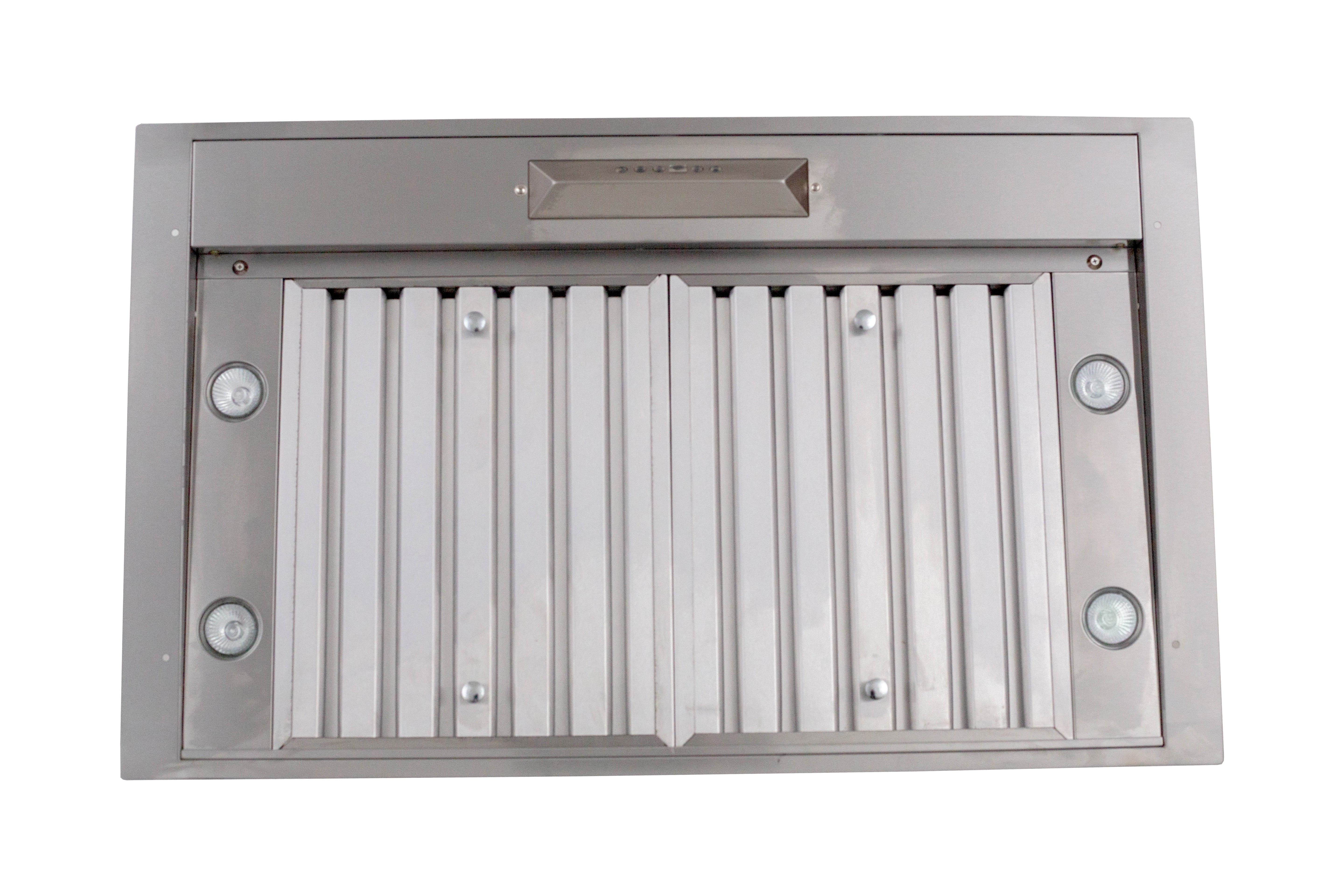 Proline 'Hurricane' Range Hood Insert - Dual/Single Blowers