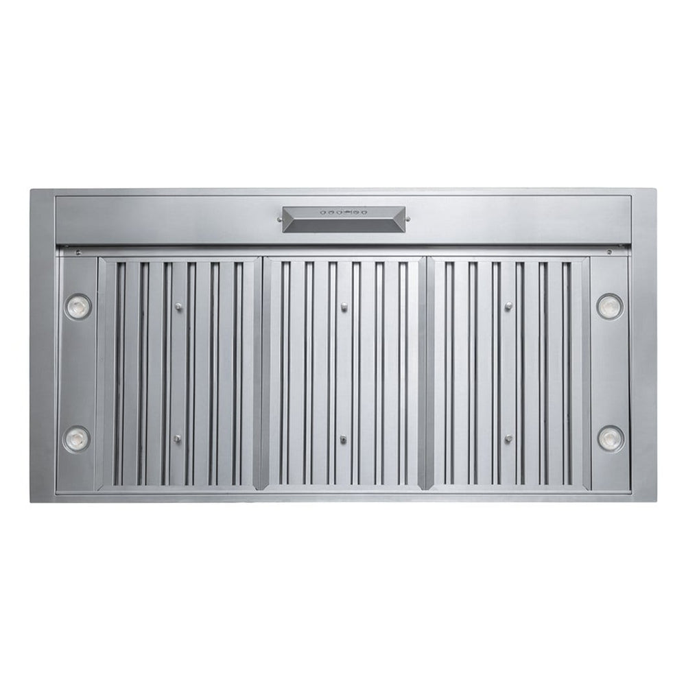 Proline Range Hoods Home & Garden > Kitchen & Dining > Kitchen Appliances > Range Hoods 52 inches wide / 15" inches deep / Single Range Hood Insert/Liner, 15, 18 or 21 inch Deep Options, Ducted, 600/1200 CFM, Stainless Steel | Proline PLJL Hurricane