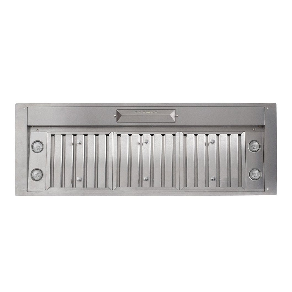 Proline Range Hoods Home & Garden > Kitchen & Dining > Kitchen Appliances > Range Hoods 28 inches wide / 15" inches deep / Dual Range Hood Insert/Liner, 15, 18 or 21 inch Deep Options, Ducted, 600/1200 CFM, Stainless Steel | Proline PLJL Hurricane