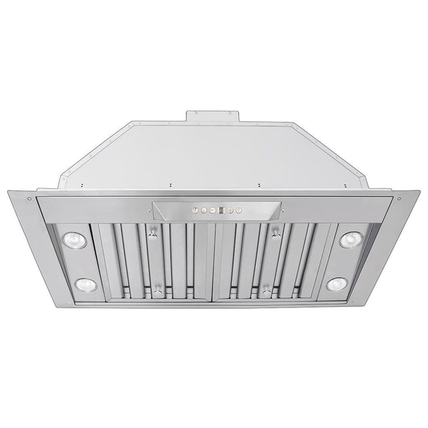 Proline Range Hoods Home & Garden > Kitchen & Dining > Kitchen Appliances > Range Hoods Range Hood Insert/Liner, 15, 18 or 21 inch Deep Options, Ducted, 600/1200 CFM, Stainless Steel | Proline PLJL Hurricane