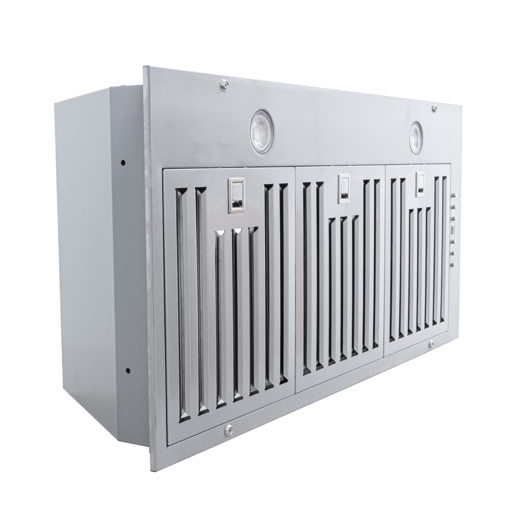 Proline Range Hoods Home & Garden > Kitchen & Dining > Kitchen Appliances > Range Hoods 28 inches wide / 16" inches deep Range Hood Insert/Liner, Ducted, Up to 1200 CFM, Stainless Steel | Proline PLGL UMOD