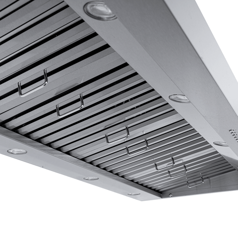 54 inches wide / 430 Stainless Steel (Indoors) / Dual - 2000CFM