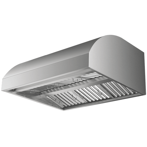 Under-Cabinet Range hood, Ducted, 2000 CFM, Thick 304 Stainless Steel | PLGW BBQ Pro UC